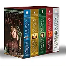 George R. R. Martin's A Game of Thrones 5-Book Boxed Set (Song of Ice and Fire Series): A Game of Thrones, A Clash of Kings, A Storm of Swords, A Feast for Crows, and A Dance with Dragons 