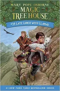 Late Lunch with Llamas (Magic Tree House (R) Book 34) 