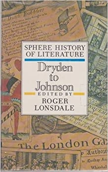 Sphere History of Literature: Dryden to Johnson v. 4 