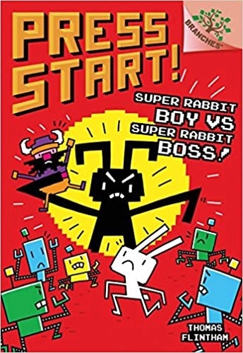 Super Rabbit Boy vs. Super Rabbit Boss!: A Branches Book (Press Start! #4) 