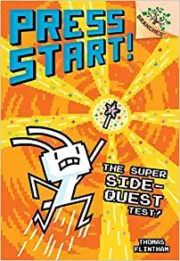 The Super Side-Quest Test!: A Branches Book (Press Start! #6) 